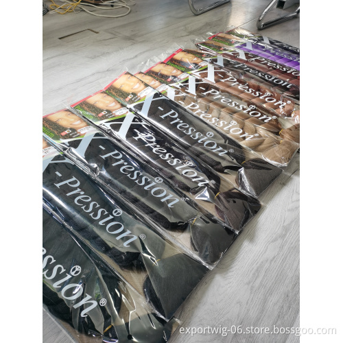 Ombre Big Curly Wavy Braiding Hair Jumbo Hair Colorful Synthetic Wholesale Wave Curly Crochet Braids Hair Extensions